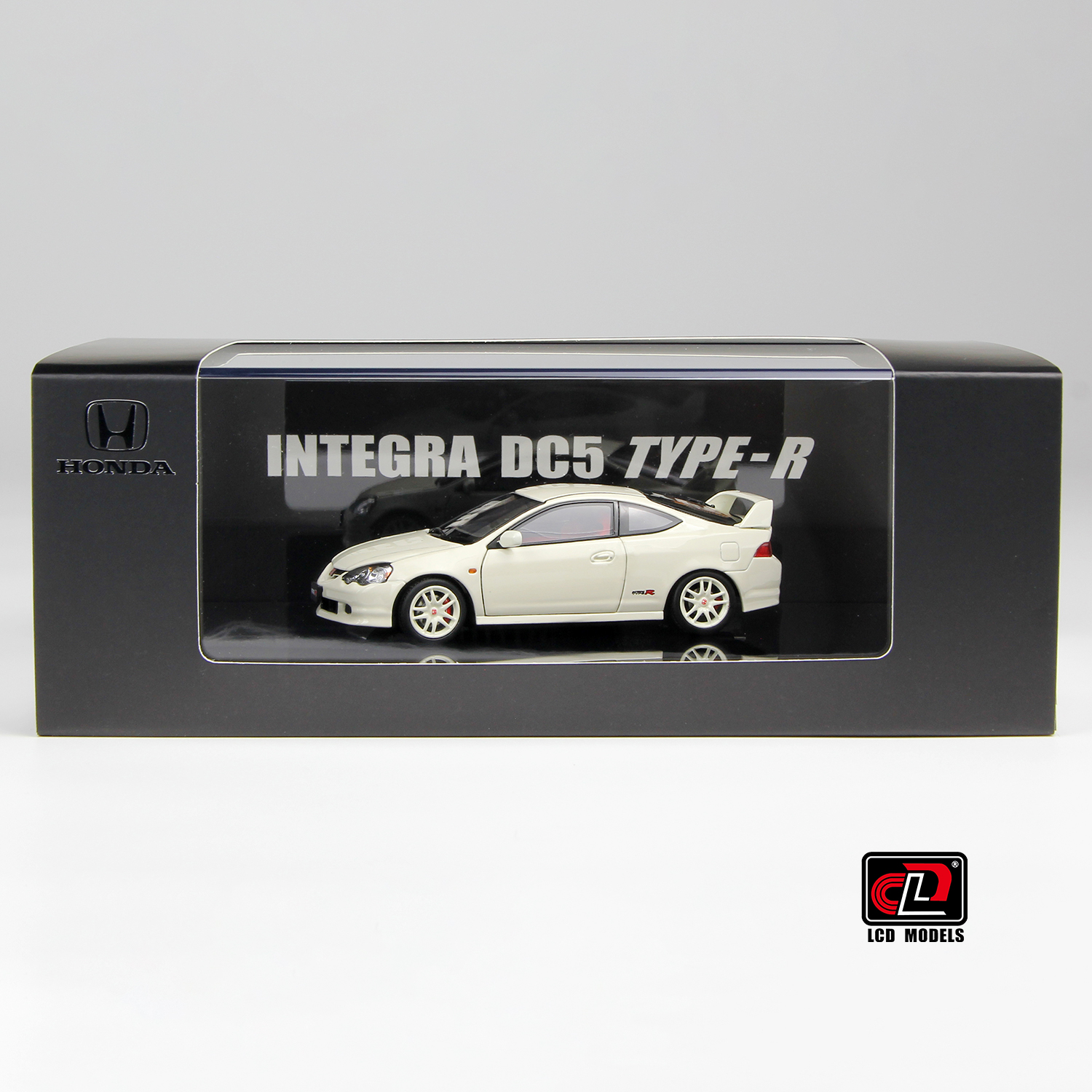 1-43 Honda INTEGRA (DC5) TYPE R-Champion White-力成达