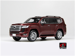 1-18 Toyota Land Cruiser 300-ZX Red color